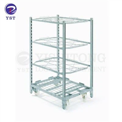 Síťovaný květinový vozík